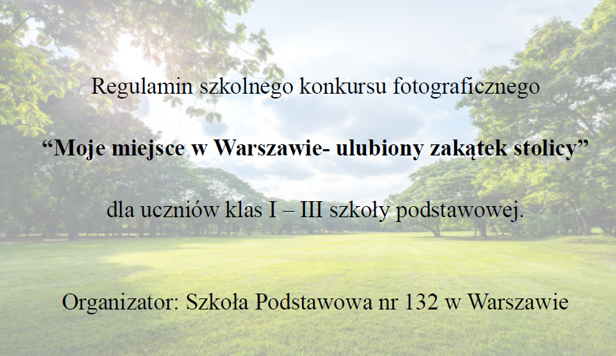 Moje miejsce w Warszawie – ulubiony zakątek